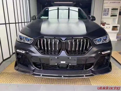Vivid Racing VR-X6-602 VR Aero Carbon Fiber Front Lip Spoiler BMW X6 G06 2020-2021
