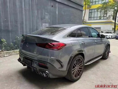 Vivid Racing VR-GLEC167-615 VR Aero Carbon Fiber Rear Bumper Fins Mercedes GLE450 Coupe W167 2019-2022