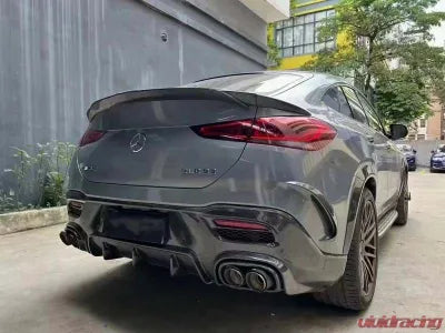 Vivid Racing VR-GLEC167-615 VR Aero Carbon Fiber Rear Bumper Fins Mercedes GLE450 Coupe W167 2019-2022