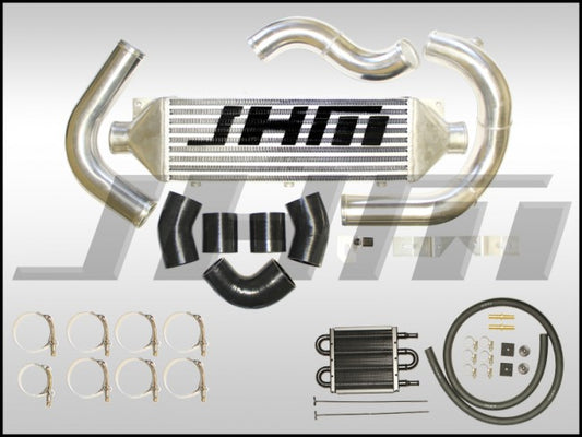 JHM JHM-B720TFMIC-BLUE Intercooler Kit - Front Mount or FMIC (JHM) for B7-A4 2.0T - BLUE COUPLERS