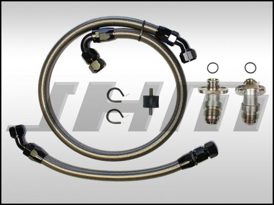 JHM JHM-8E0117316-8E0117315-kit Oil Cooler Line Upgrade and -12AN Conversion Kit for B7-RS4