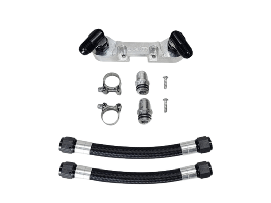 JHM Audi 4.2L B8 RS4 & RS5 Billet Crankcase Breather Vent Hose Kit - PCV