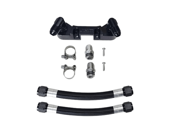 JHM Audi 4.2L B8 RS4 & RS5 Billet Crankcase Breather Vent Hose Kit - PCV