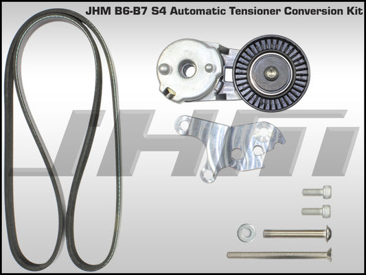 JHM Audi 4.2L V8 Automatic Belt Tensioner Conversion Kit (B6 S4, B7 S4 & C5 Allroad)