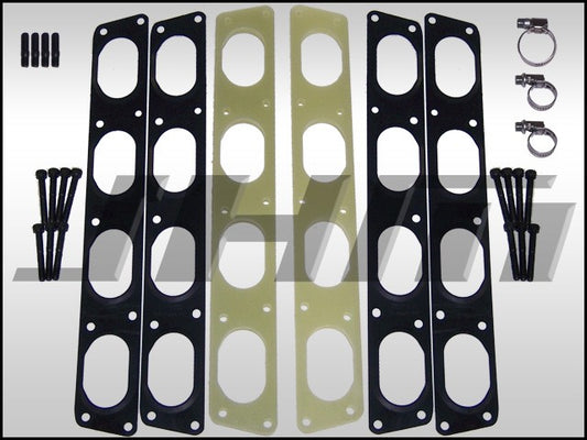 JHM Audi 4.2L V8 Intake Spacers - 8mm Thick (B6 S4, B7 S4 & C5 Allroad)