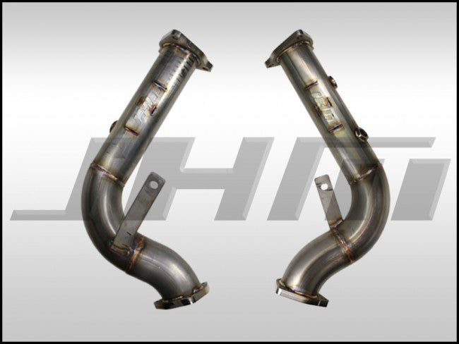 JHM Audi B8 B8.5 S5 4.2L FSI 2.5" Stainless Steel Race Pipes