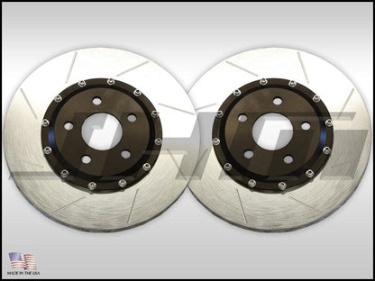 JHM Audi C7 D4 2-piece Lightweight 356mm Brake Discs - Pair (Inc. S6, S7, RS7 & S8) 