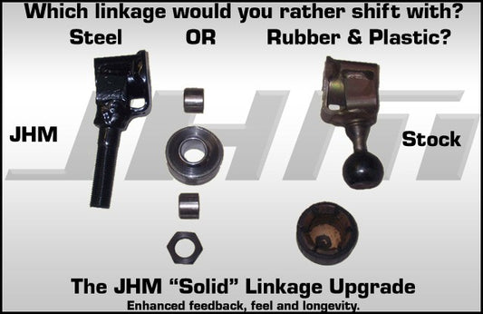 JHM JHM-LNK-B6B7A46S Solid Linkage Upgrade for C6 A6 & B6-B7 A4-2004-on (6-Speed) - 01X-02X