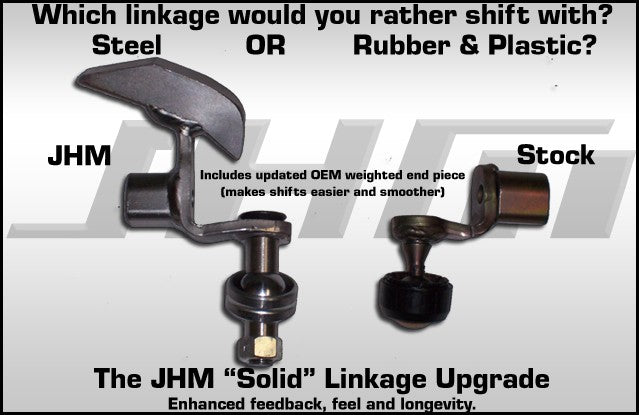 JHM JHM-LNK-B6A4EV6 Solid Linkage Upgrade for 02-03 B6 A4 3.0l V6 only(6-speed)