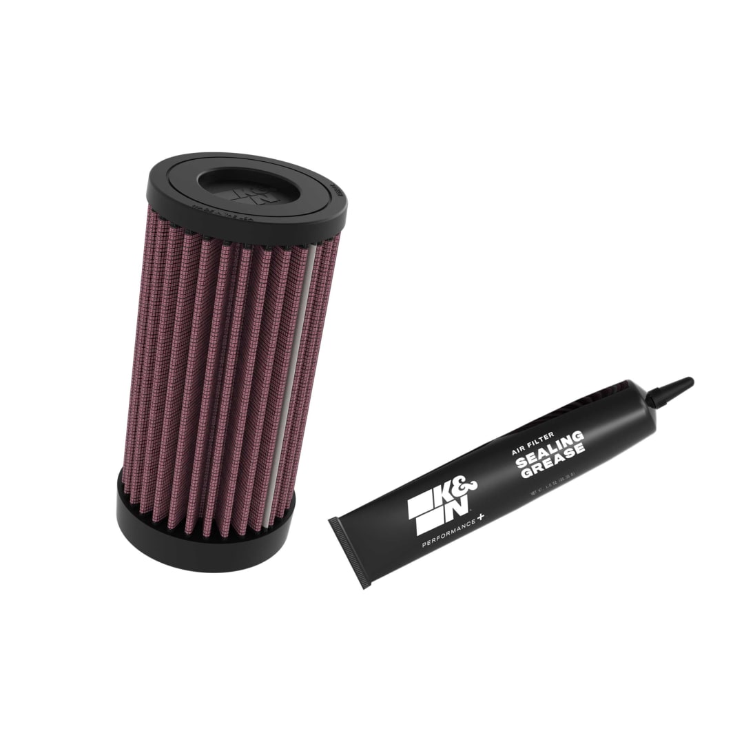 K&N KA-6201 High-Flow Original Lifetime Engine Air Filter - KAWASAKI KAF620/950 MULE