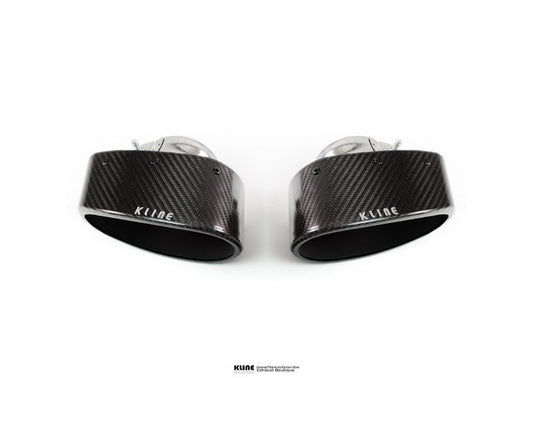 Kline Innovation KL-996TT-CFT Carbon Fiber Tips Porsche 996TT
