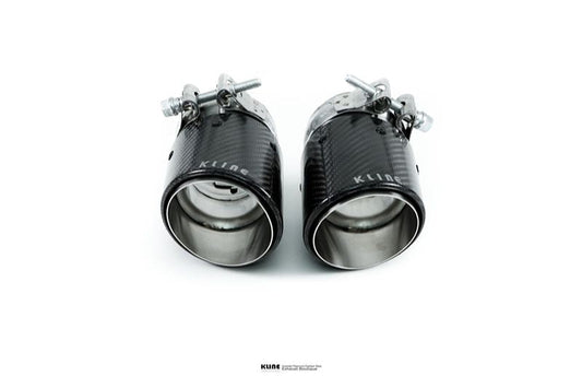 Kline Innovation KL-997GT2-SST Stainless Steel Tips Porsche 997 GT2