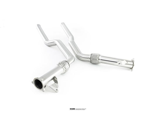 Kline Innovation KL-AUD-RS5-V6-100-CS-SS 100 Cell Cat Pipe Set Audi RS5 2.9V6 2018