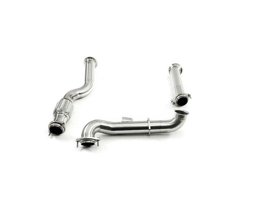 Kline Innovation KL-BMW-M4-G8X-100-CS-SS 100 Cell Downpipes w/Link Pipe BMW M3 G80