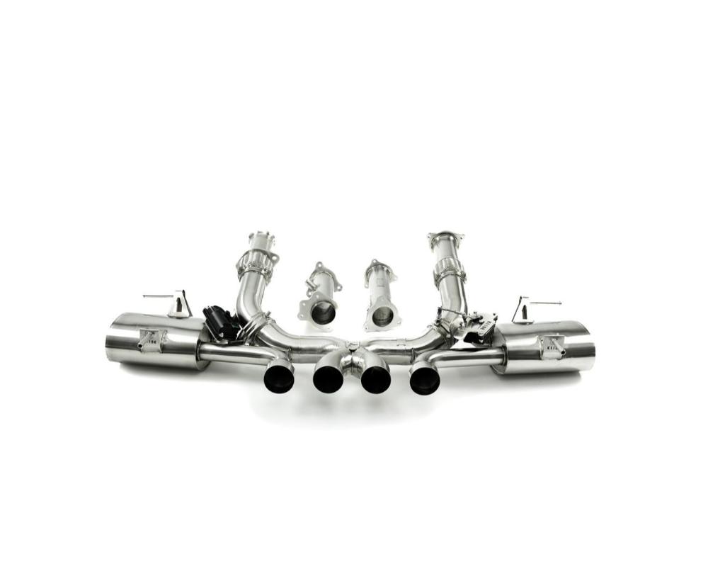 Kline Innovation KL-CORVTT-C8Z06-DECAT-CS-SS Race Cat Pipe Set Chevrolet Corvette C8 Z06