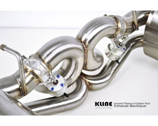 Kline Innovation KL-FER-458IT-200-CS-SS 200 Cell Cat Pipe Set Ferrari 458 Italia