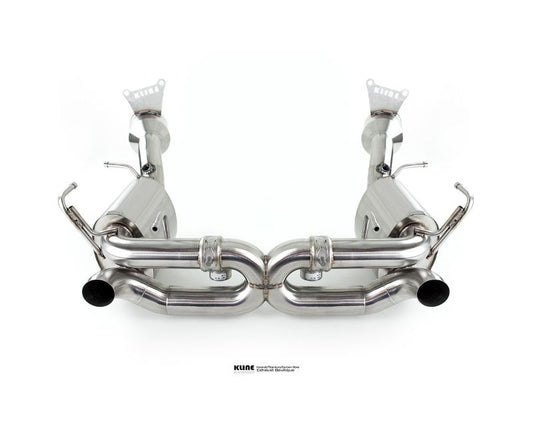 Kline Innovation KL-FER-458SP-200-CS-SS 200 Cell Cat Pipe Set Ferrari 458 Speciale 2013-2015