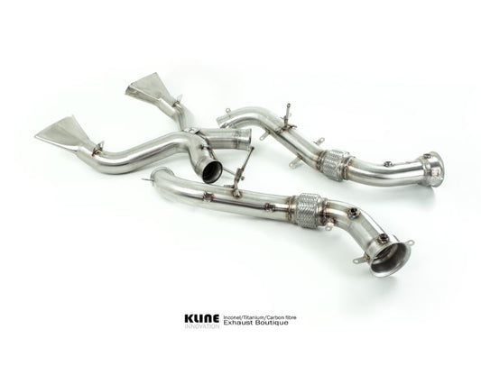 Kline Innovation KL-MC-12C-200-CS-SS 200 Cell Cat Pipe Set McLaren MP4-12C
