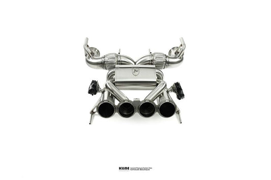 Kline Innovation KL-MC-765LT-DECAT-CS-SS Race Pipe Set McLaren 765LT