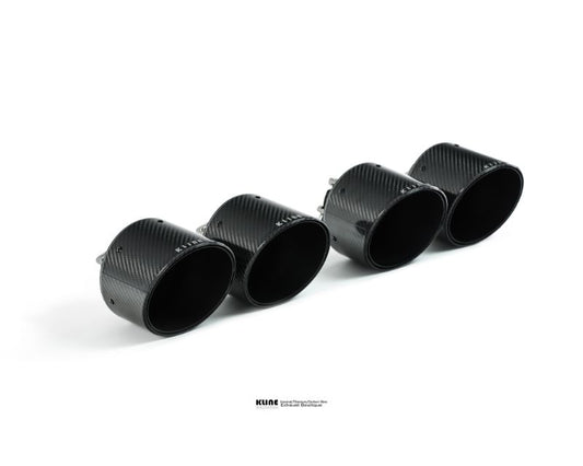 Kline Innovation KL-NIS-GTR-CFT Carbon Fiber 127mm Quad Tips Nissan GTR