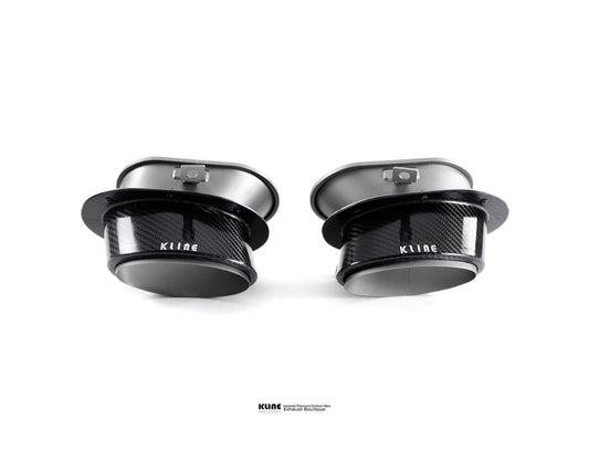 Kline Innovation KL-992CR-CFT Carbon Fiber Tips Porsche 992 Carrera