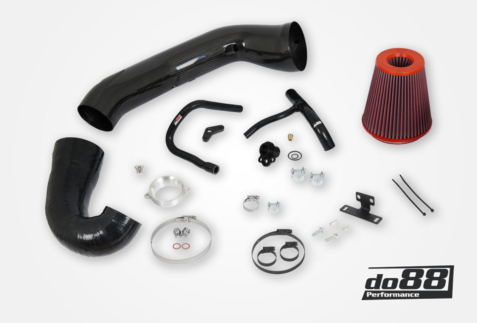 DO88 LF-220-OP-INL-63 Audi RS3 (8V) / TT RS (8S) BeastFlow Open Intake System + Inlet hose TTE 6 700