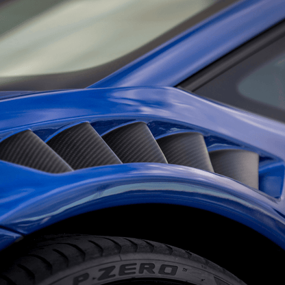 Vorsteiner 0940LOV Lamborghini Huracan Novara Edizione Aero Front Fenders w/Integrated Vents and Splash Shields (2x2 Gloss Carbon) | ML Performance