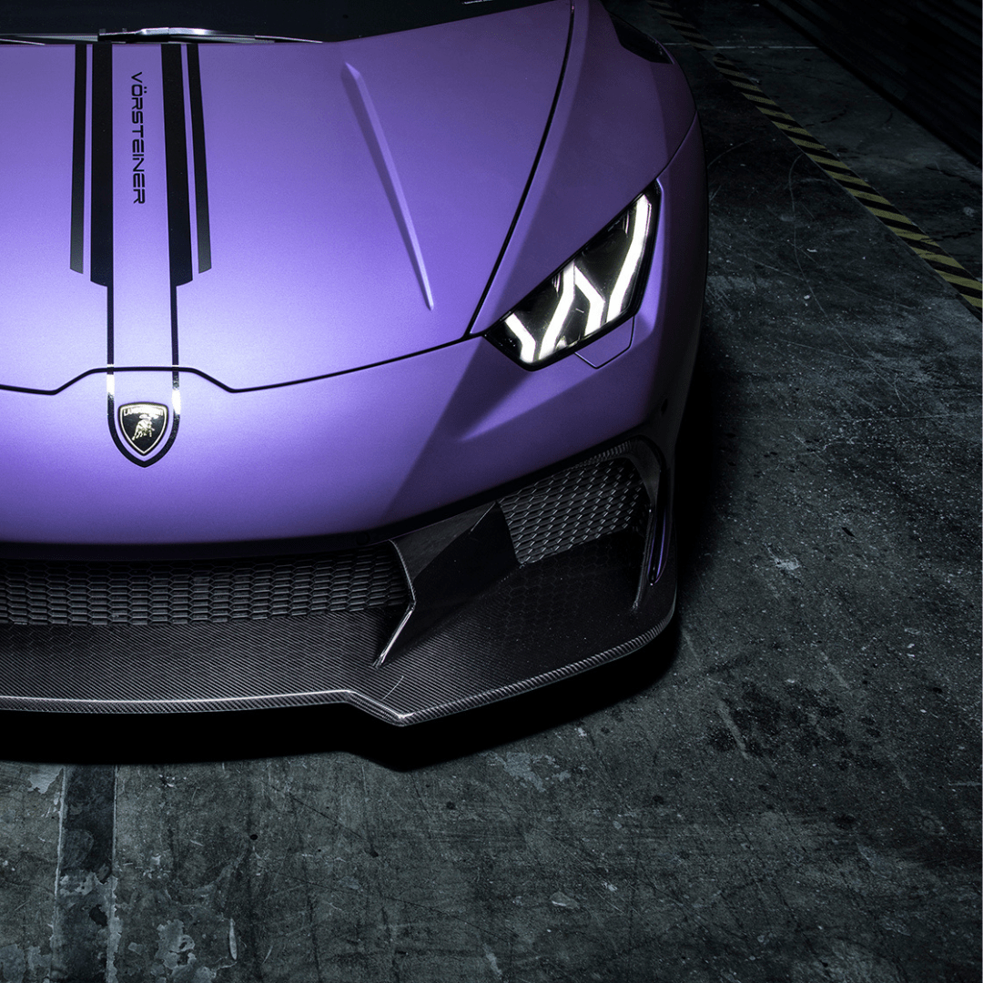 Vorsteiner 0910LOV Lamborghini Huracan Novara Edizione Aero Front Bumper w/ Front Spoiler | ML Performance