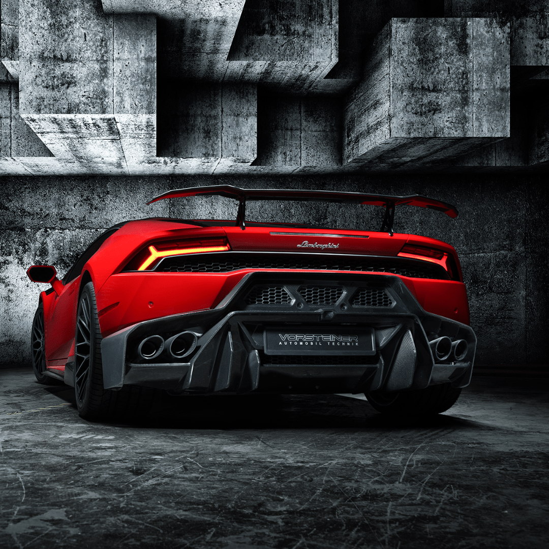 Vorsteiner 0920LOV Lamborghini Huracan Novara Edizione Aero Rear Bumper w/ Rear Diffuser | ML Performance