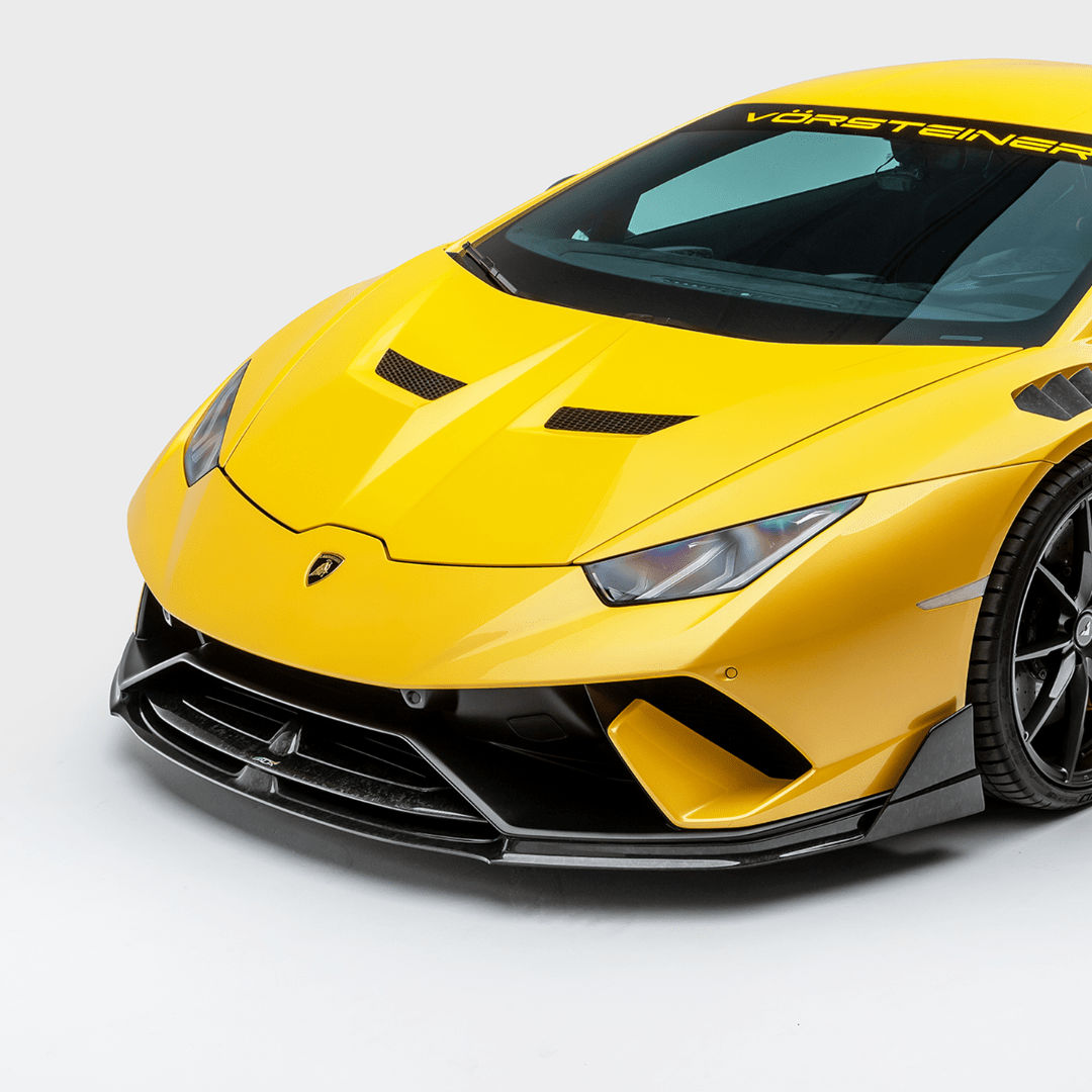 Vorsteiner 1020LOV Lamborghini Huracan Performante Vicenza Edizione Aero Front Spoiler (Carbon Matrix) | ML Performance