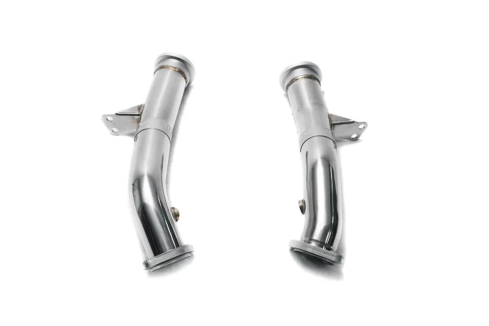 Race Downpipe with Cat-Simulator Mercedes-Benz RHD W205 2015-2021 | ML Performance Car Parts