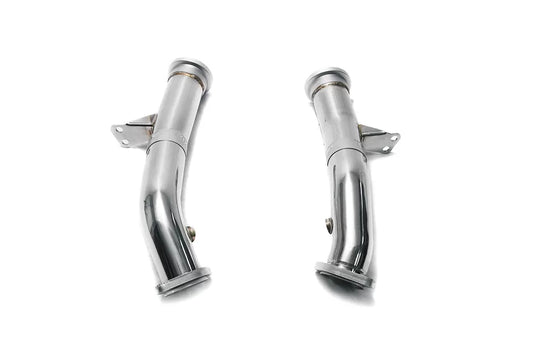 Race Downpipe with Cat-Simulator Mercedes-Benz RHD W205 2015-2021 | ML Performance Car Parts