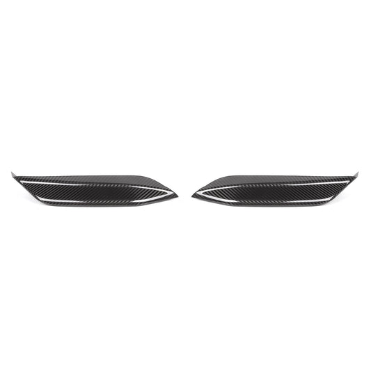 MHCP-F80F82-CF-INS001 BMW M3/M4 Front Bumper Inserts In Pre-Preg Carbon Fibre (F80/F82/F83) | ML Performance Car Parts