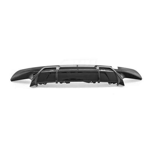 MHCP-F95F96-CF-RD001 BMW F95 X5M & F96 X6M LCI OEM Style Rear Diffuser In Pre Preg Carbon Fibre | ML Performance Car Parts
