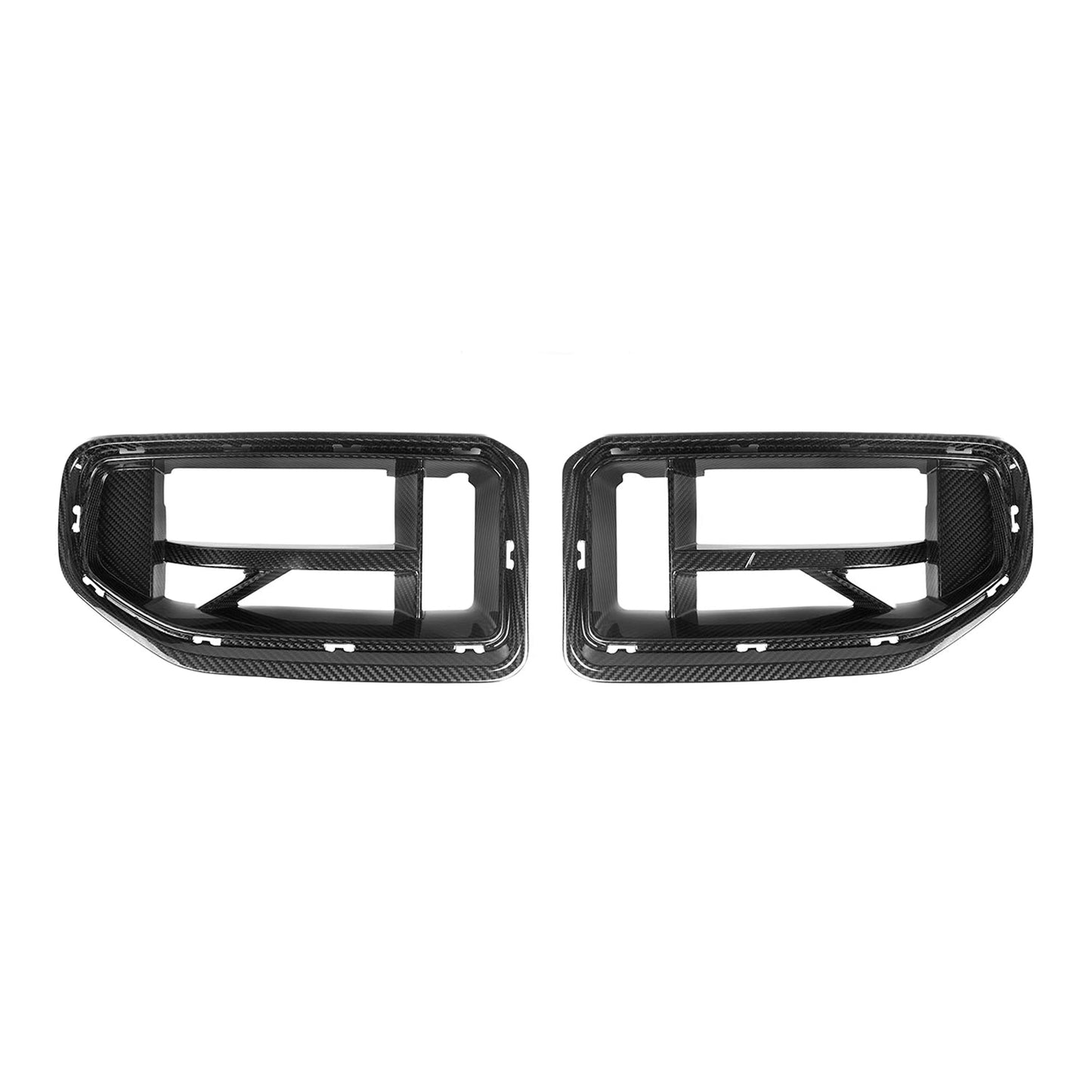 MHCP-G87-FG001 BMW G87 M2 CSL Style Front Grilles In Pre Preg Gloss Carbon Fibre | ML Performance Car Parts