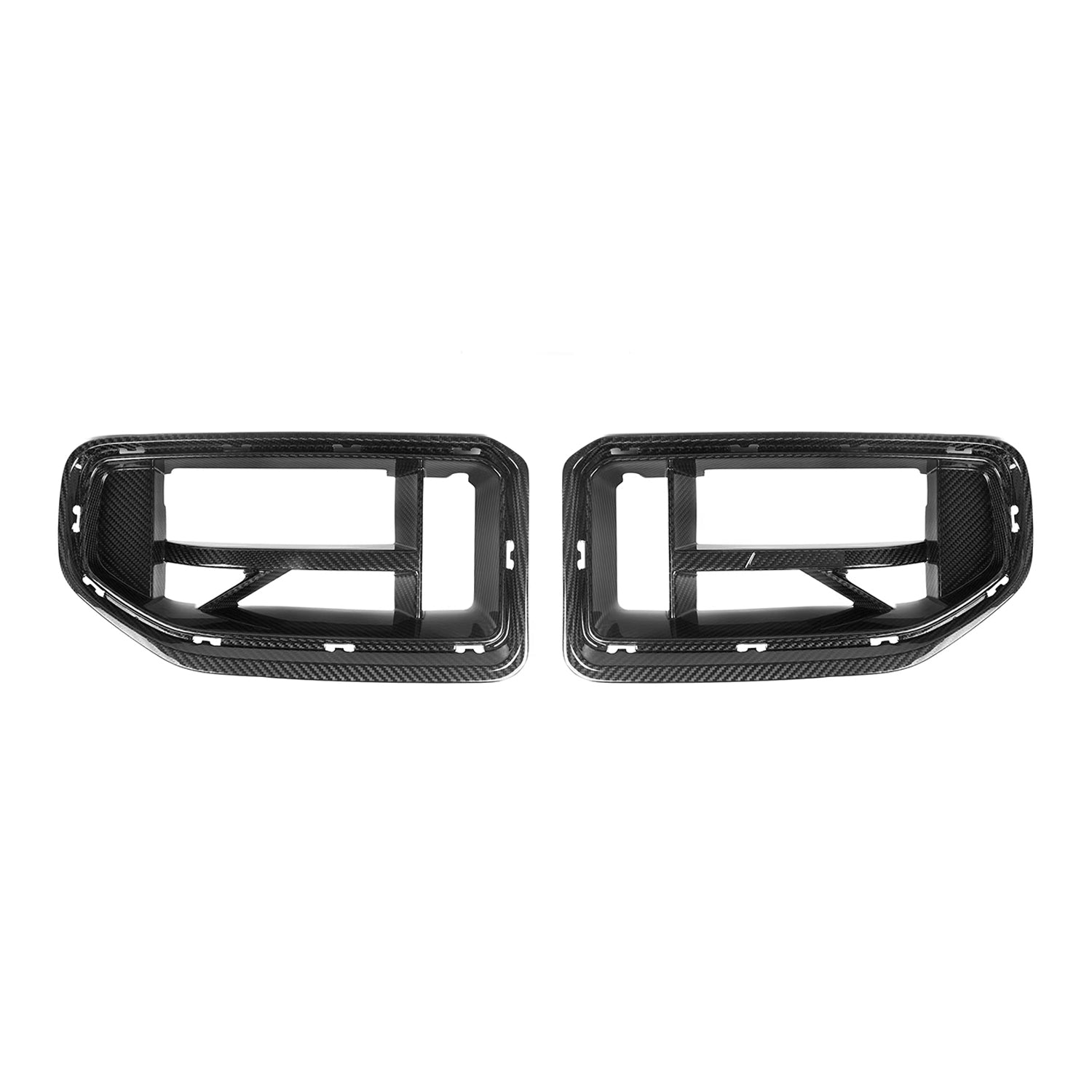 MHCP-G87-FG001 BMW G87 M2 CSL Style Front Grilles In Pre Preg Gloss Carbon Fibre | ML Performance Car Parts