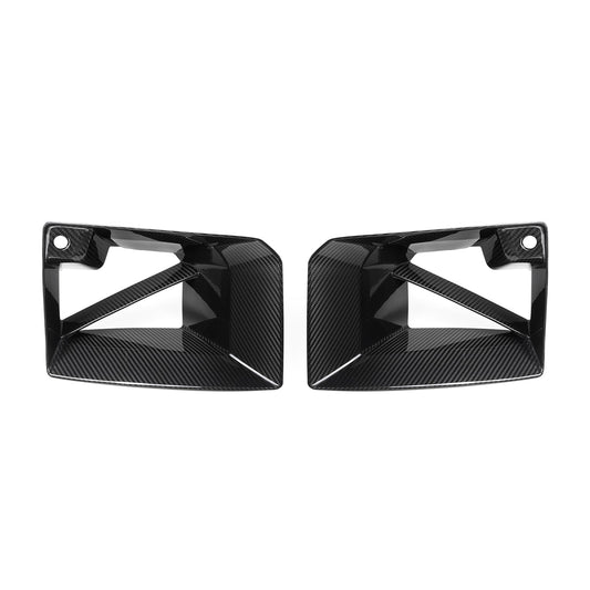 MHCP-G87-CF-FD001 BMW M2 G87 Performance Style Front Ducts In Pre Preg Gloss Carbon Fibre (G87) | ML Performance Car Parts