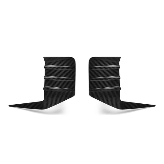 MHCP-G87-CF-RT001 BMW M2 G87 Performance Style Rear Rear Bumper Inserts In Pre Preg Gloss Carbon Fibre (G87) | ML Performance Car Parts