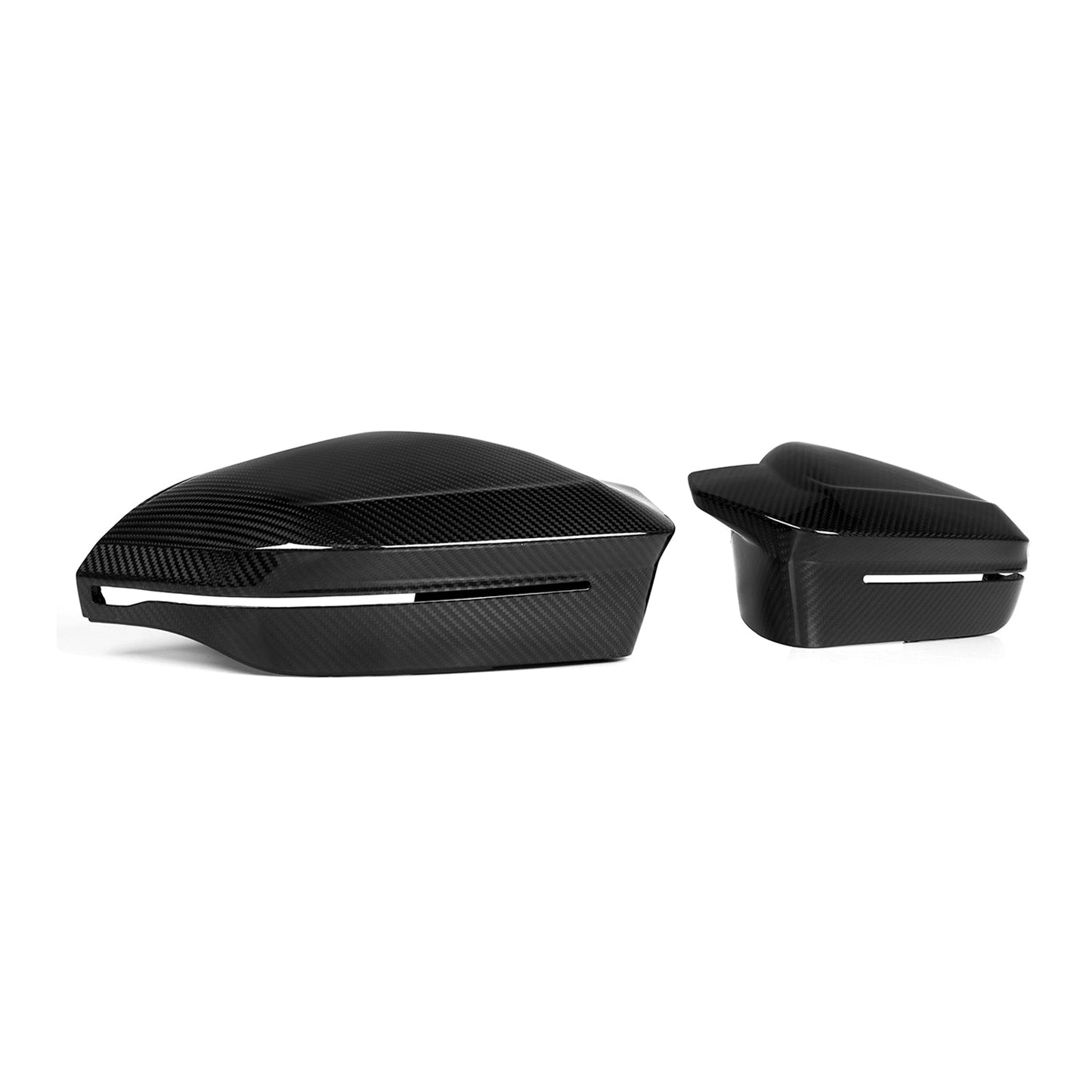 MHCP-G90-MC001-LHD BMW G90 & G99 M5 M Wing Mirror Covers In Pre Preg Carbon Fibre | ML Performance Car Parts