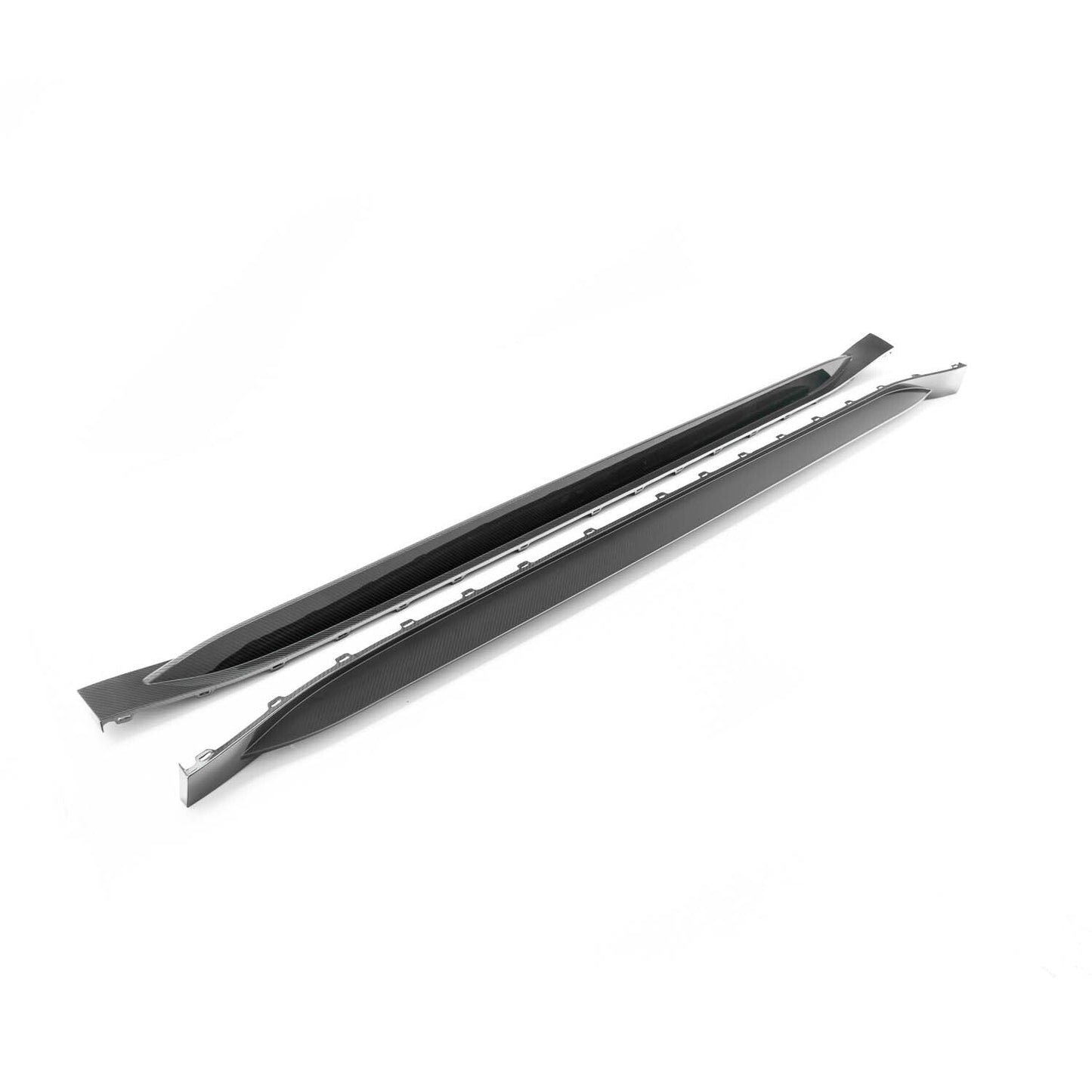 MHCP-G80-CF-SS002 BMW M3 OEM Style Side Skirts In Pre Preg Carbon Fibre (G80) | ML Performance Car Parts