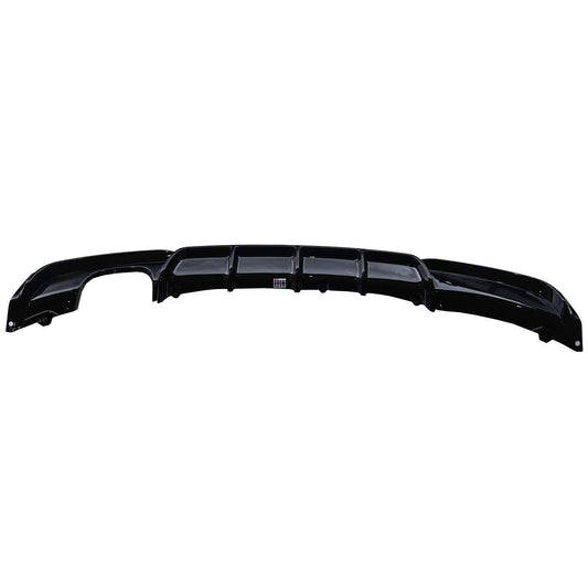 MHCB-F30-GB-RD001 BMW 320I/325I/328I M Sport Performance Style Rear Diffuser In Gloss Black (F30) | ML Performance Car Parts