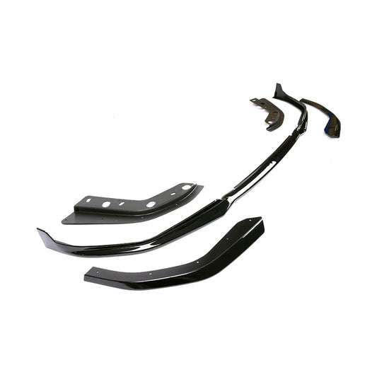 MHCB-G20G28-GB-FS001 BMW 3 Series Performance Style Front Splitter In Gloss Black (G20/G28) | ML Performance Car Parts