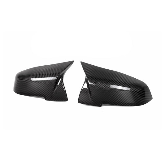 MHCP-MULTI-CF-MC001 BMW M-Style Wing Mirror Replacement Covers In Pre Preg Gloss Carbon Fibre For M-Lites | ML Performance Car Parts