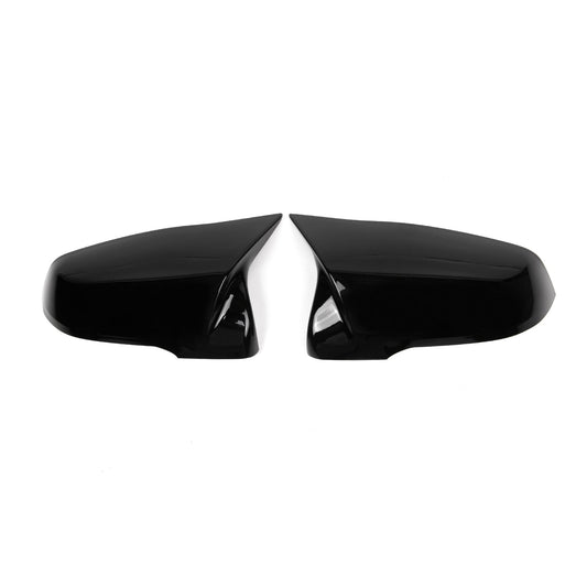 MHCB-F40F44G29-GB-MC001 BMW/Toyota Black M Style Wing Mirror Covers In Gloss Black (F40/F44/G29/A90) | ML Performance Car Parts