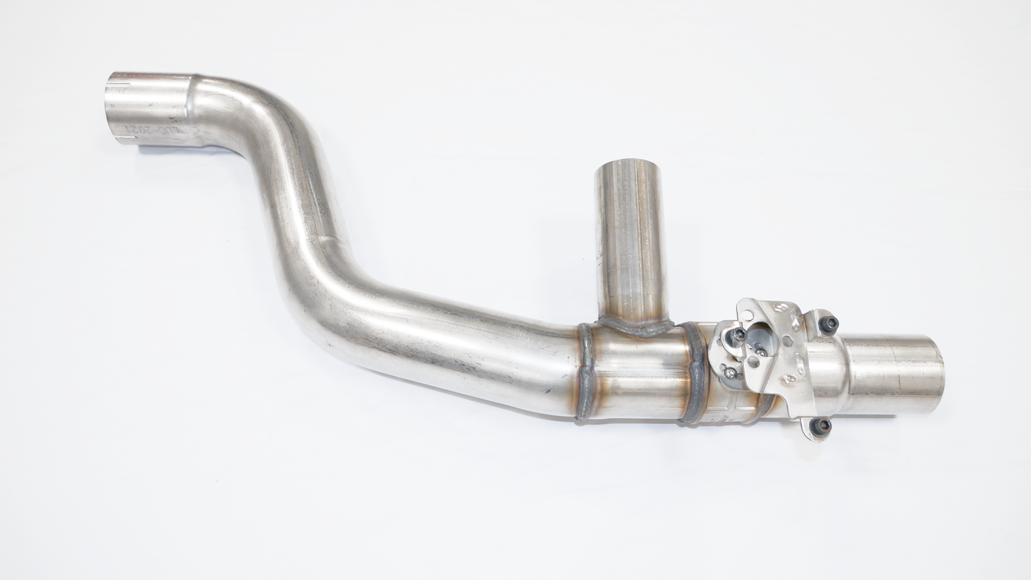 MillTek BMW F87 M2 Competition Equal Length GPF/OPF Back Exhaust System with slightly damaged Carbon Tailpipes