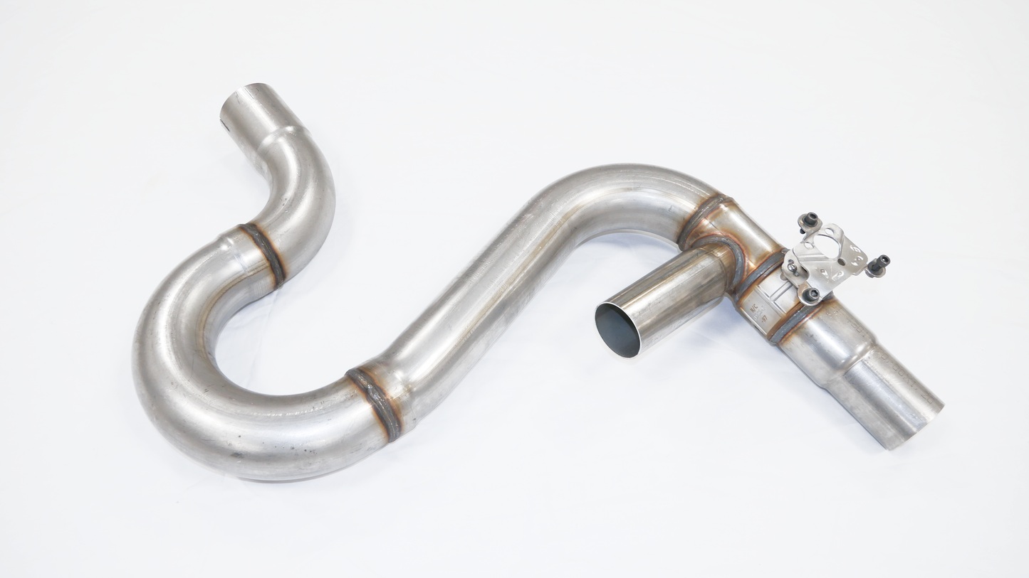 MillTek BMW F87 M2 Competition Equal Length GPF/OPF Back Exhaust System with slightly damaged Carbon Tailpipes