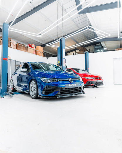 Zaero ZA-GOLF-8-R-FS VW GOLF R MK8 EVO-1 GLOSS BLACK FRONT SPLITTER