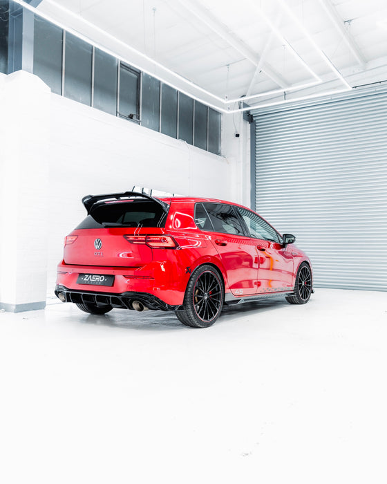 Zaero ZA-GOLF-8-CS-R-TL VW GOLF R & GOLF GTI CLUBSPORT MK8 EVO-1 GLOSS BLACK REAR SPOILER