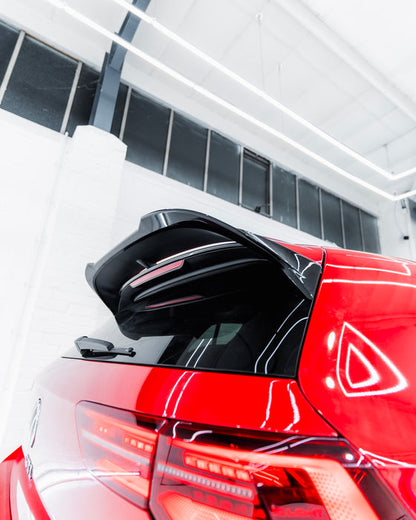 Zaero ZA-GOLF-8-CS-R-TL VW GOLF R & GOLF GTI CLUBSPORT MK8 EVO-1 GLOSS BLACK REAR SPOILER