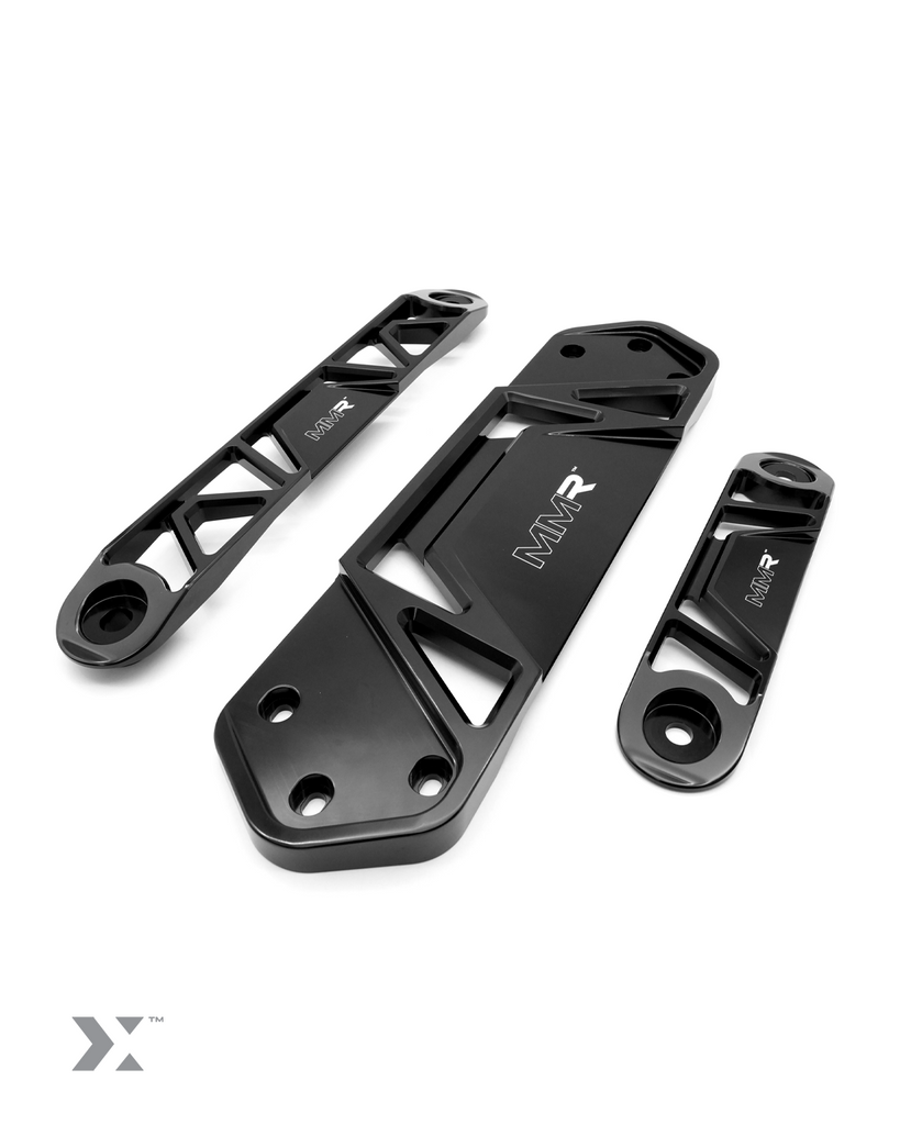MMX Performance MINI F5X 3-Piece Complete Underbody Chassis Brace Set